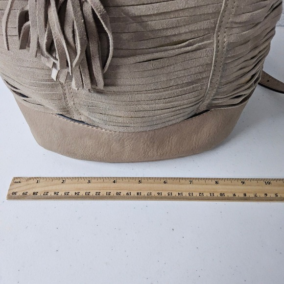 Fringe Bucket‎ Bag Boho Crossbody Purse Tassel Shoulder Bag - Picture 12 of 14